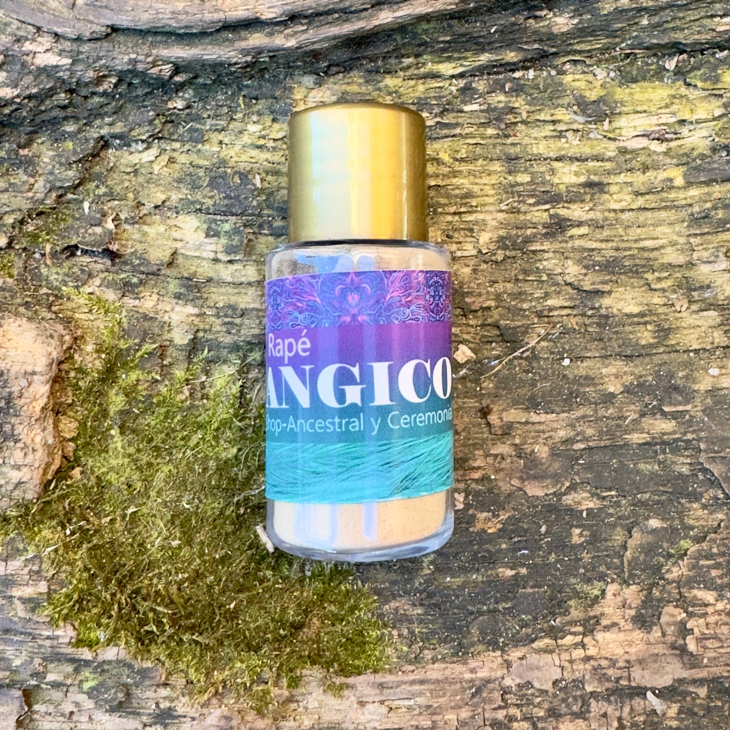 Angico | Traditional forest botanical blend packaging | RobertoInner