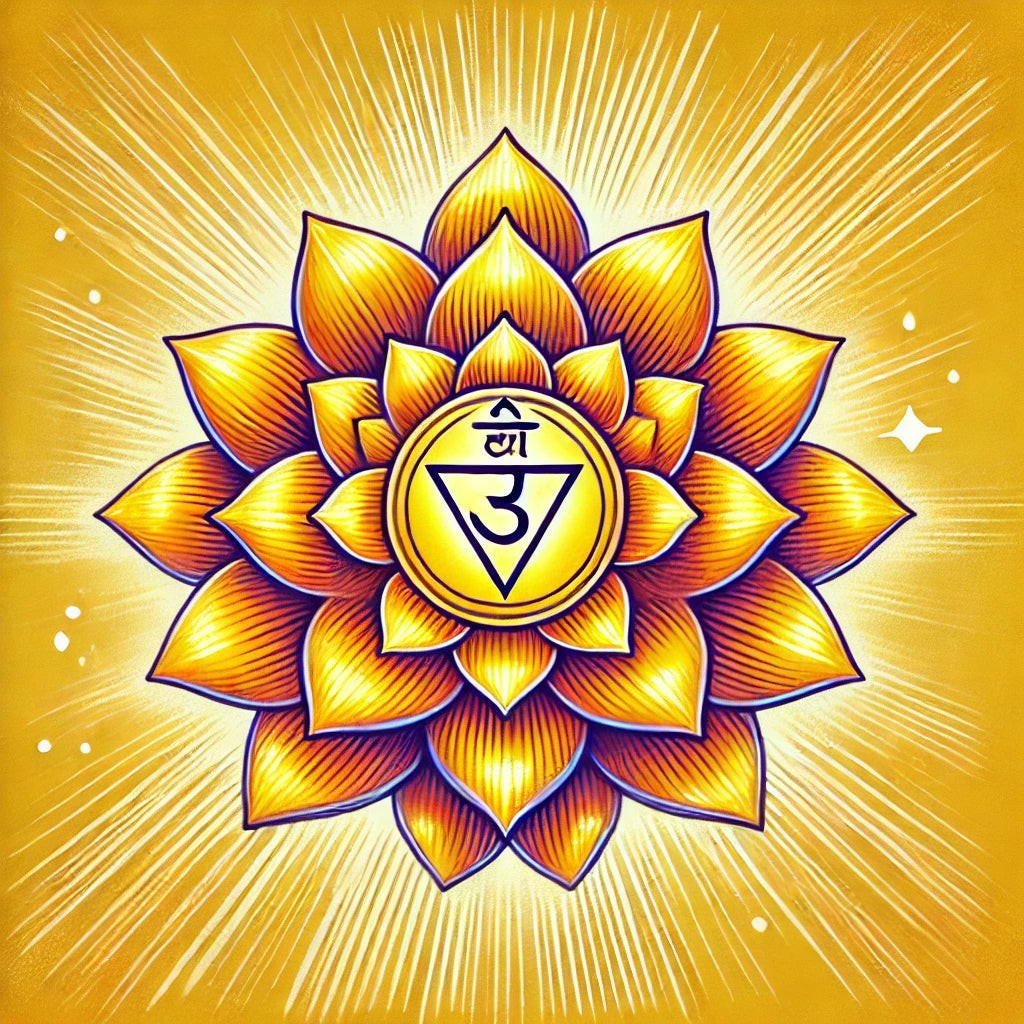 Solar Plexus Chakra abstract representation | RobertoInner