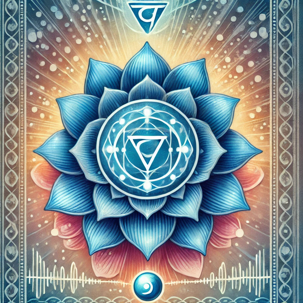 Throat Chakra abstract representation | RobertoInner